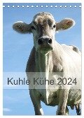 Kuhle Kühe 2024 (Tischkalender 2024 DIN A5 hoch), CALVENDO Monatskalender - Monika Dietsch