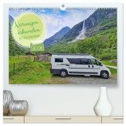 Norwegen erkunden mit dem Wohnmobil (hochwertiger Premium Wandkalender 2026 DIN A2 quer), Kunstdruck in Hochglanz - Beate Bussenius