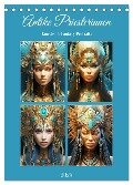 Antike Priesterinnen. Kunstvolle Fantasy-Portraits (Tischkalender 2025 DIN A5 hoch), CALVENDO Monatskalender - Rose Hurley