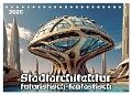 Stadtarchitektur, futuristisch-fantastisch (Tischkalender 2025 DIN A5 quer), CALVENDO Monatskalender - Werner Braun