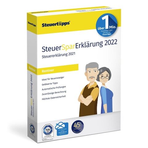 SteuerSparErklärung Rentner und Pensionäre 2022 - 