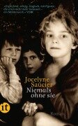 Cover-Bild zum Titel 'Niemals ohne sie' von 'Jocelyne Saucier'
