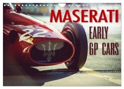 Maserati - Early GP Cars (Wall Calendar 2025 DIN A4 landscape), CALVENDO 12 Month Wall Calendar - Johann Hinrichs