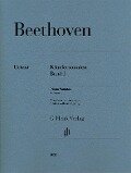 Klaviersonaten 1 br., Urtext - Ludwig van Beethoven