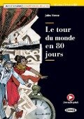 Le tour du monde en 80 jours. Lektüre + Audio-CD + Audio-App - Jules Verne