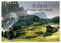 Südtirol - Gröden und Alta Badia (Tischkalender 2024 DIN A5 quer), CALVENDO Monatskalender - Kordula Uwe Vahle
