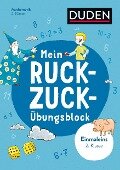 Mein Ruckzuck-Übungsblock Einmaleins 2. Klasse - Ute Müller-Wolfangel, Beate Schreiber