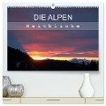 DIE ALPEN - Weitblicke (hochwertiger Premium Wandkalender 2024 DIN A2 quer), Kunstdruck in Hochglanz - Christine Hutterer