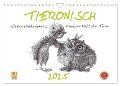 TIERONISCH (Wandkalender 2025 DIN A4 quer), CALVENDO Monatskalender - Stefan Kahlhammer
