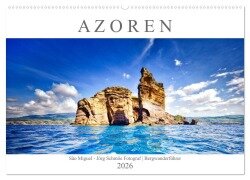Cover-Bild zum Titel 'A Z O R E N (Wandkalender 2026 DIN A2 quer), CALVENDO Monatskalender' von 'Jörg Schmöe'