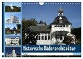 Historische Bäderarchitektur Rügen (Wandkalender 2024 DIN A4 quer), CALVENDO Monatskalender - Anja Bagunk