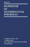 Handbook of Mathematical Formulas - Hans-Jochen Bartsch