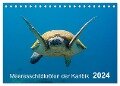 Meeresschildkröten der Karibik (Tischkalender 2024 DIN A5 quer), CALVENDO Monatskalender - Naturepics Yvonne & Tilo Kühnast