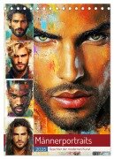 Männerportraits. Gesichter der modernen Kunst (Tischkalender 2025 DIN A5 hoch), CALVENDO Monatskalender - Rose Hurley