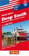Hallwag USA Road Guide 10 Deep South 1:1.000.000 - 