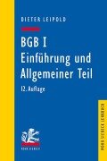 Cover-Bild zum Titel 'BGB I: Einführung und Allgemeiner Teil' von 'Dieter Leipold'
