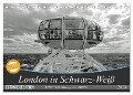 London in Schwarz-Weiß (Tischkalender 2024 DIN A5 quer), CALVENDO Monatskalender - Frank Brehm (Frankolor. De)