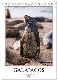 Galapagos - Atemberaubende Tierwelt (Tischkalender 2024 DIN A5 hoch), CALVENDO Monatskalender - Jeanette Dobrindt