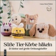 Cover-Bild zum Titel 'Amigurumi: Süße Tier-Körbe häkeln' von 'Cansu Deniz-Öztürk'