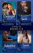 Modern Romance April 2016: Books 5-8 - Melanie Milburne, Maya Blake, Kate Hewitt, Amanda Cinelli
