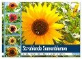 Strahlende Sonnenblumen (Wandkalender 2024 DIN A3 quer), CALVENDO Monatskalender - Karin Sigwarth
