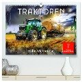 Traktoren - tolle Momente (hochwertiger Premium Wandkalender 2025 DIN A2 quer), Kunstdruck in Hochglanz - Peter Roder