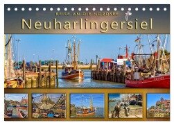 Reise an die Nordsee - Neuharlingersiel (Tischkalender 2026 DIN A5 quer), CALVENDO Monatskalender - Peter Roder