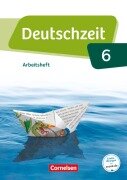 Cover-Bild zum Titel 'Deutschzeit 6. Schuljahr - Allgemeine Ausgabe - Arbeitsheft mit Lösungen' von 'Annette Adams, Ana Cuntz, Lilli Gebhard, Renate Gross, Franziska Jaap'