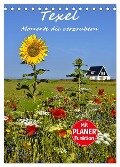 Texel - Momente die verzaubern (Tischkalender 2025 DIN A5 hoch), CALVENDO Monatskalender - Bettina Hackstein