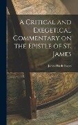 A Critical and Exegetical Commentary on the Epistle of St. James - Ropes James Hardy