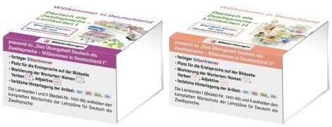 Cover-Bild zum Titel 'Willkommen in Deutschland - Lernkarten Deutsch als Zweitsprache I und II' von 'Tina Kresse, Susanne McCafferty'