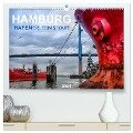 Hamburg Hafenerlebinstour (hochwertiger Premium Wandkalender 2024 DIN A2 quer), Kunstdruck in Hochglanz - Manuela Falke