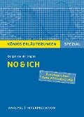 No & ich. Textanalyse und Interpretation. Königs Erläuterungen Spezial - Delphine De Vigan, Sabine Hasenbach