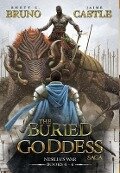 Cover-Bild zum Titel 'Buried Goddess Saga' von 'Rhett C Bruno, Jaime Castle'
