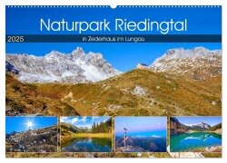 Naturpark Riedingtal (Wandkalender 2025 DIN A2 quer), CALVENDO Monatskalender - Christa Kramer