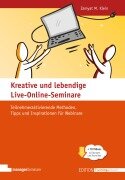 Cover-Bild zum Titel 'Kreative und lebendige Live-Online-Seminare' von 'Zamyat M. Klein'