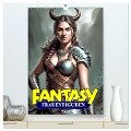 Fantasy-Frauenfiguren (hochwertiger Premium Wandkalender 2025 DIN A2 hoch), Kunstdruck in Hochglanz - Werner Braun