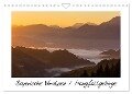 Bayerische Voralpen / Mangfallgebirge (Wandkalender 2024 DIN A4 quer), CALVENDO Monatskalender - Marcel Wenk