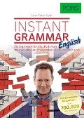 PONS Instant Grammar English - John P. Sloan
