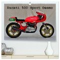 Ducati 500 Sport Desmo (hochwertiger Premium Wandkalender 2025 DIN A2 quer), Kunstdruck in Hochglanz - Ingo Laue