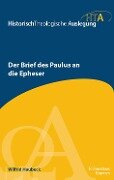 Cover-Bild zum Titel 'Der Brief des Paulus an die Epheser' von 'Wilfrid Haubeck'