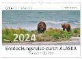 Entdeckungsreise durch ALASKA Panoramabilder (Wandkalender 2024 DIN A3 quer), CALVENDO Monatskalender - Dieter-M. Wilczek