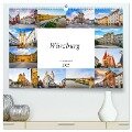 Würzburg Impressionen (hochwertiger Premium Wandkalender 2025 DIN A2 quer), Kunstdruck in Hochglanz - Dirk Meutzner