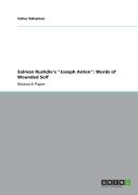 Cover-Bild zum Titel 'Salman Rushdie's "Joseph Anton": Words of Wounded Self' von 'Valiur Rahaman'