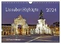 Lissabon Highlights von Petrus Bodenstaff (Wandkalender 2024 DIN A4 quer), CALVENDO Monatskalender - Petrus Bodenstaff