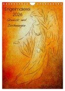Cover-Bild zum Titel 'Engelmalerei 2026 Gemälde und Zeichnungen (Wandkalender 2026 DIN A4 hoch), CALVENDO Monatskalender' von 'Marita Zacharias'