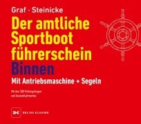 Cover-Bild zum Titel 'Der amtliche Sportbootführerschein Binnen - Mit Antriebsmaschine und Segeln' von 'Kurt Graf, Dietrich Steinicke'