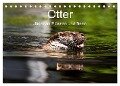Otter - Jäger an Flüssen und Seen (Tischkalender 2024 DIN A5 quer), CALVENDO Monatskalender - Cloudtail The Snow Leopard
