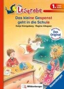 Cover-Bild zum Titel 'Das kleine Gespenst geht in die Schule - Leserabe 1. Klasse - Erstlesebuch für Kinder ab 6 Jahren' von 'Katja Königsberg'