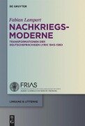 Cover-Bild zum Titel 'Nachkriegsmoderne' von 'Fabian Lampart'